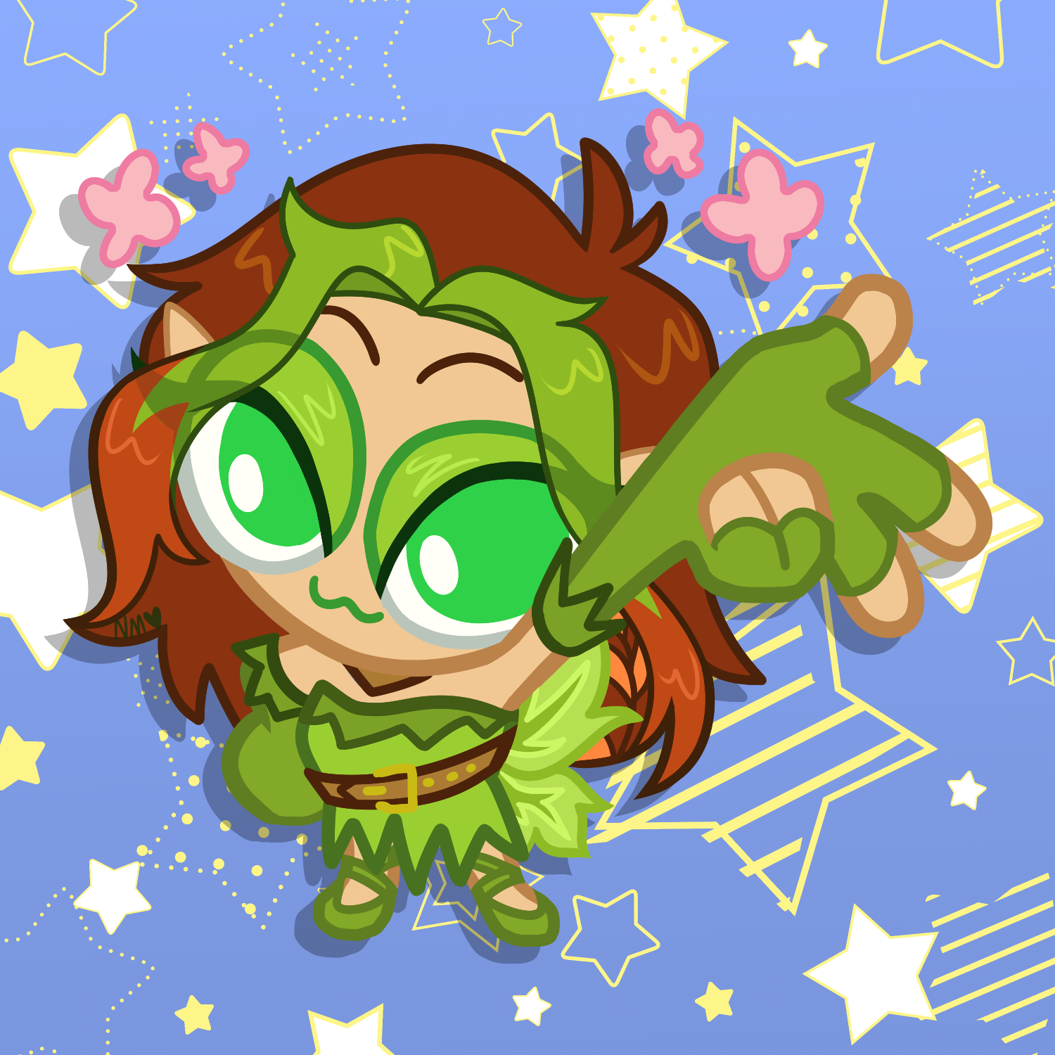 Neopets Illusen Faerie Keychain