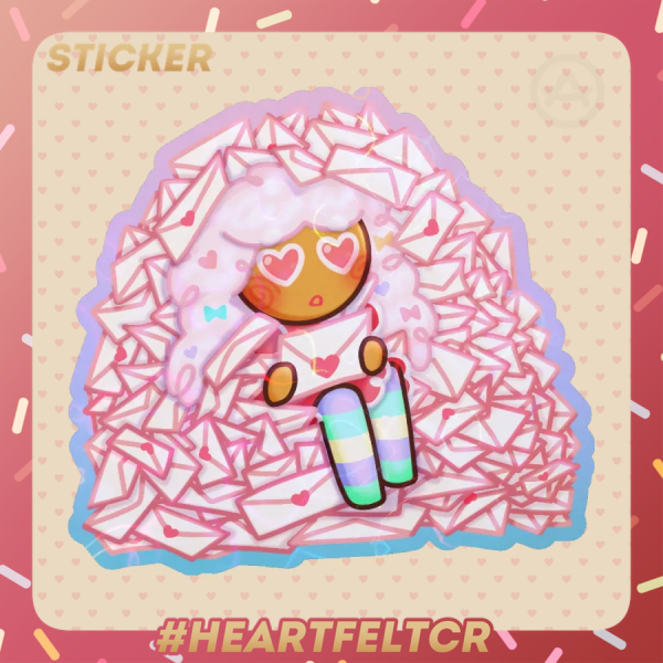 [Cotton Candy cookie] Die-cut Sticker