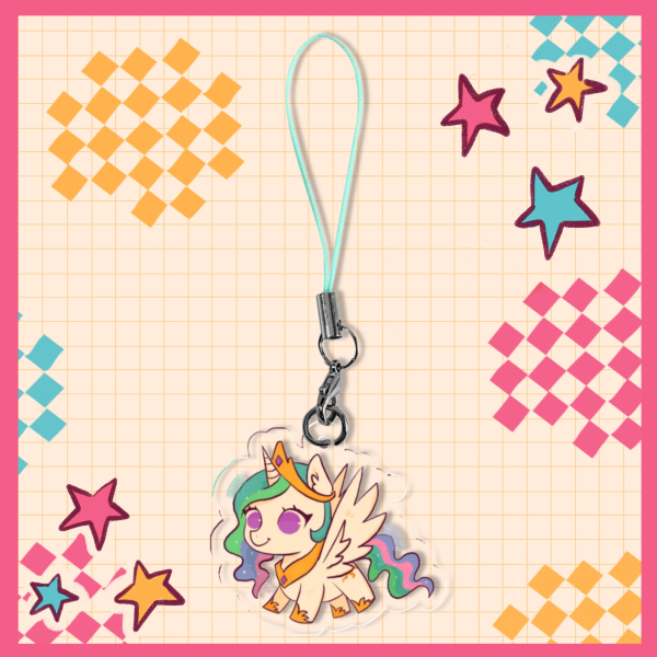 Celestia Phone Charm