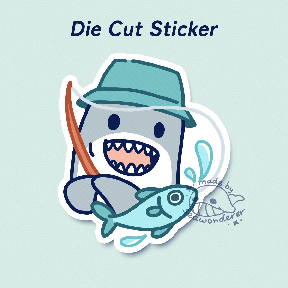 Seawonderer Fishhh Sticker