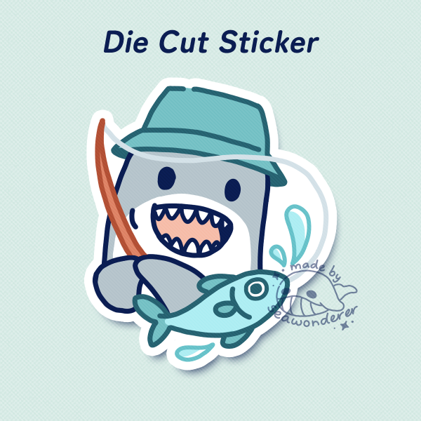 Seawonderer Fishhh Sticker
