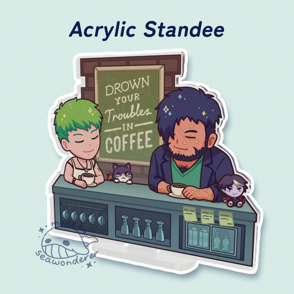 Coffee Talk Standee