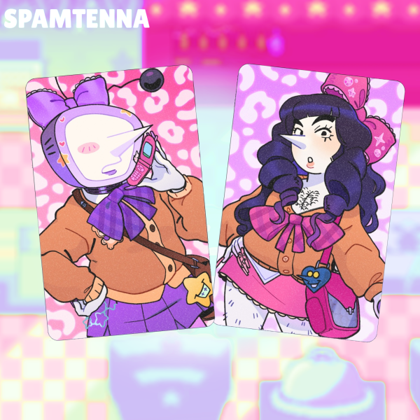 🌺 Gyaru Spamtenna Photocard!