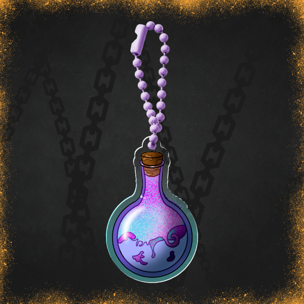Potion of Shapeshifting ~ Acrylic Keychain