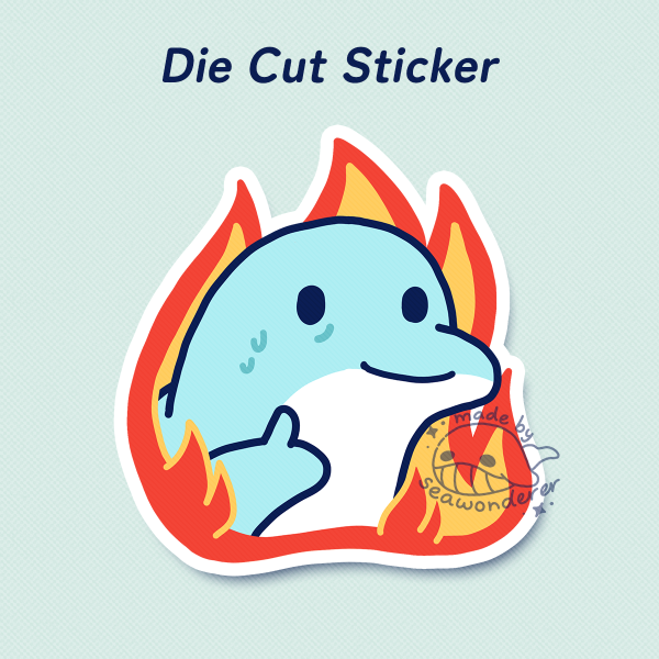 Seawonderer I’m Fine Sticker