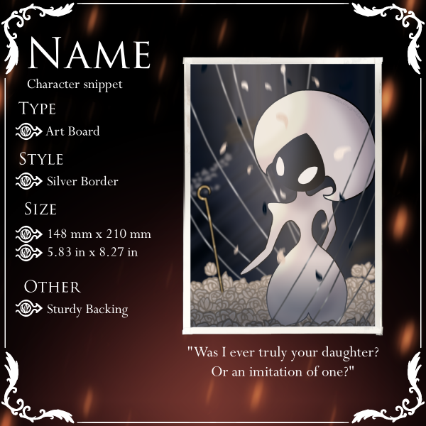 [SS] Unraveled Thread ~ Lace Art Board