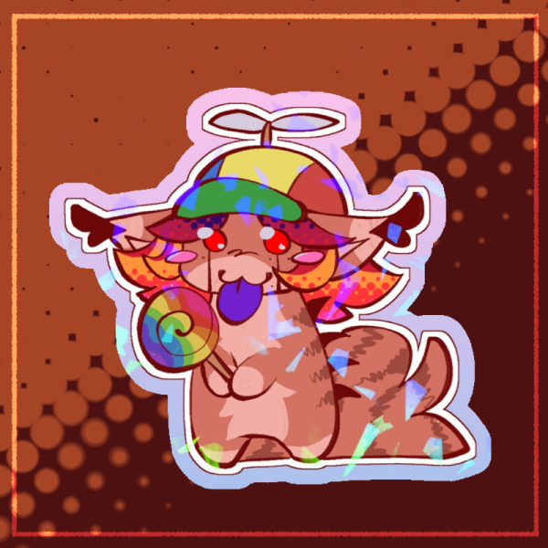 Whimsy Fursona Sticker (OC)