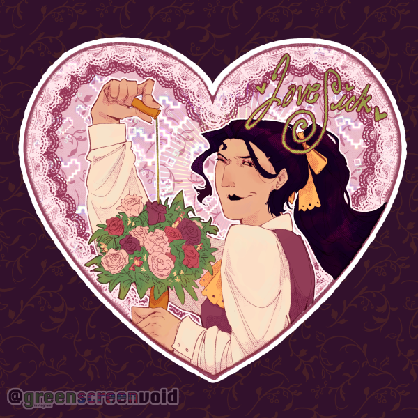 Love Sick - Josephine Sticker