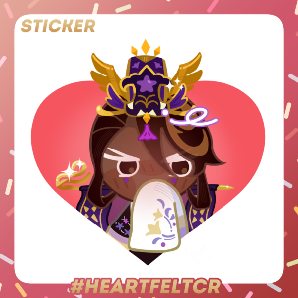 [Caramel Arrow Cookie] Die Cut Sticker