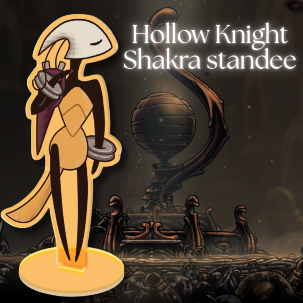 Hollow Knight Silksong Shakra standee