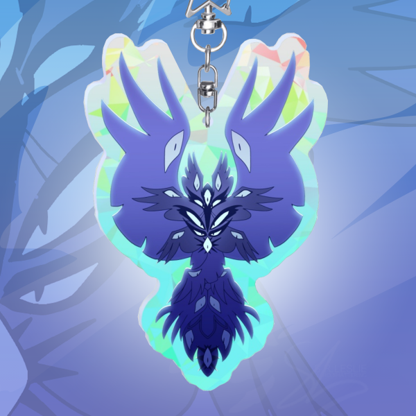 Angelic Form Sera Broken Glass Acrylic Keychain