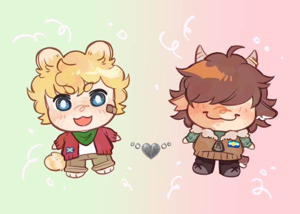 CLINGYDUO MAGNET KEYCHAINS!!