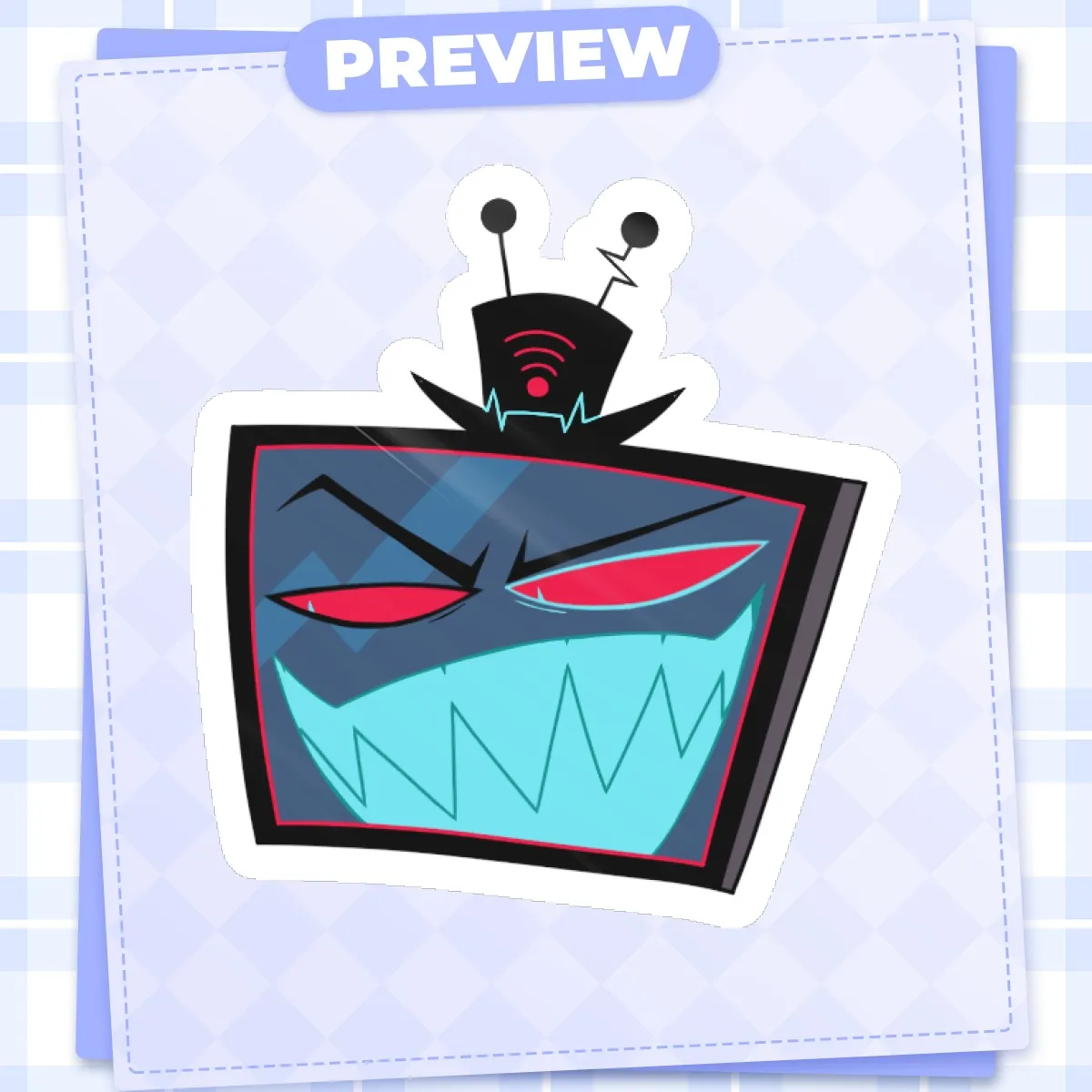 Vox Hazbin Hotel sticker