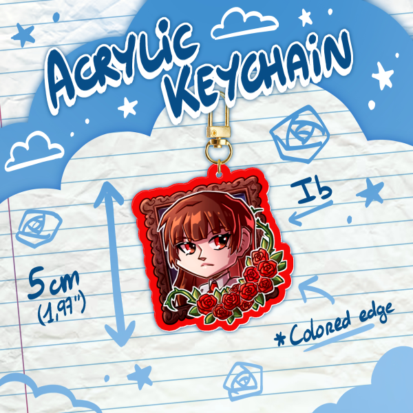 Ib - Ib Acrylic Keychain
