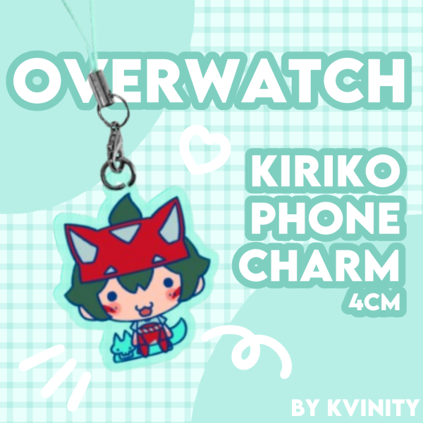 Overwatch - Kiriko Phone Charm