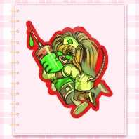 [ OC ] Fluor Syringe Sticker