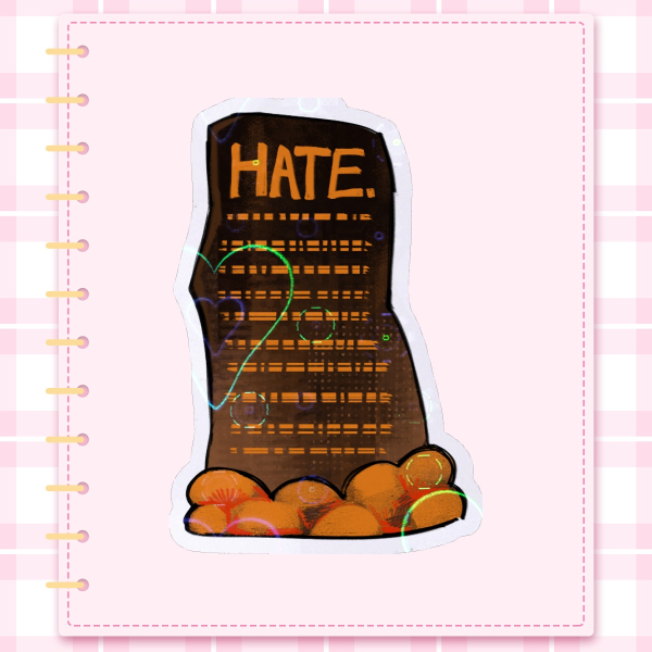 [ I Have No Mouth And I Must Scream ] AM Sticker