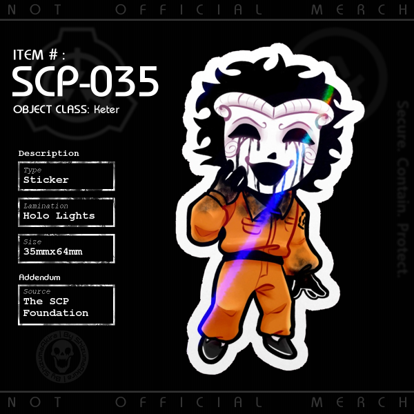 SCP || SCP-035 sticker