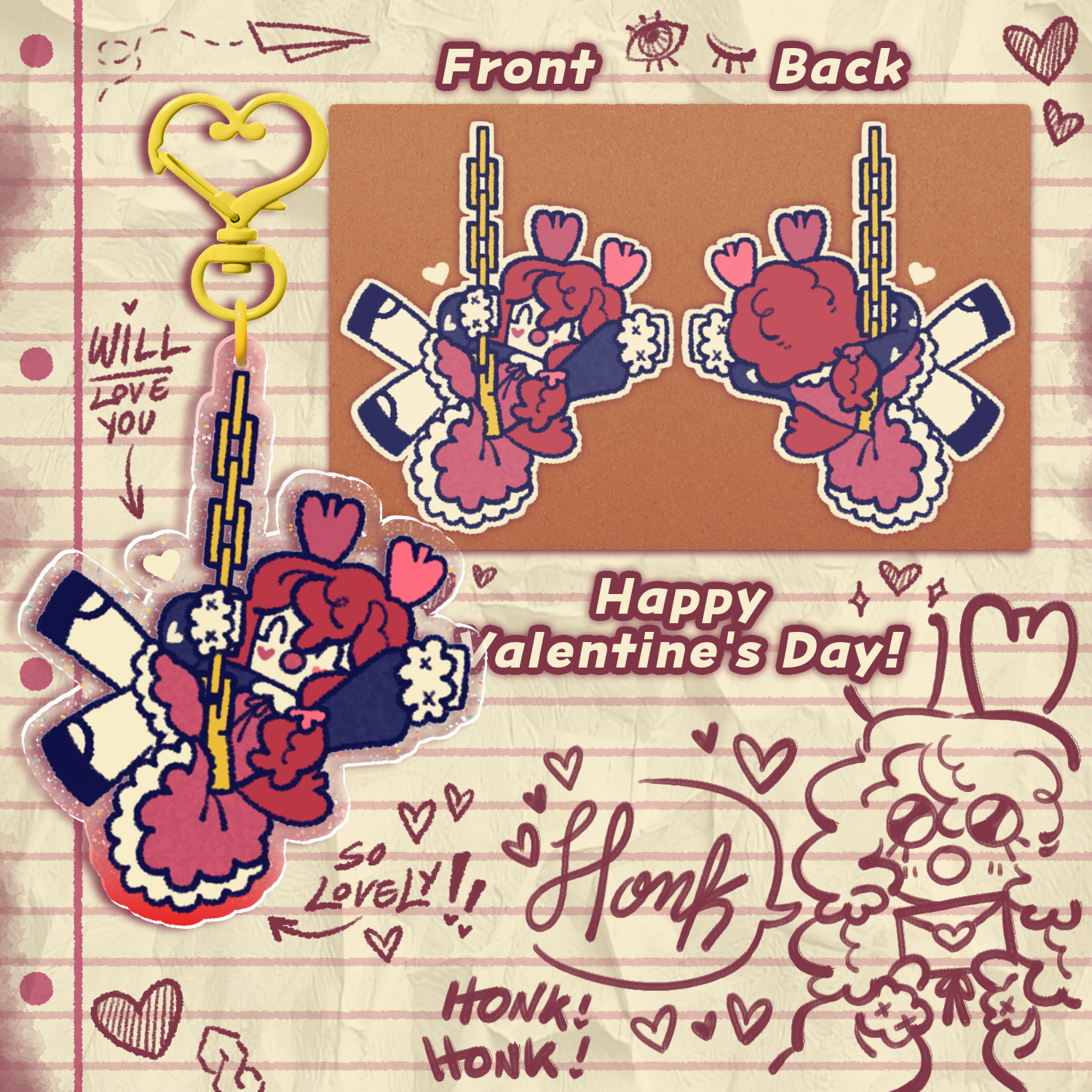 Cupid Moe | A ReGect - Keychain