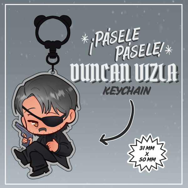 Duncan Vizla / Black Kaiser Keychain