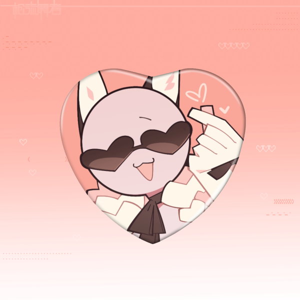 Valentines Day: Four Heart Pin