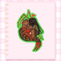 [ OC ] Nerium Heart Sticker