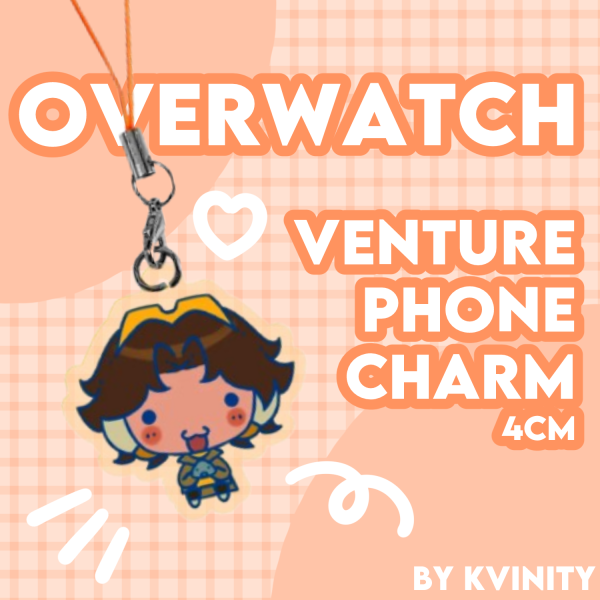 Overwatch - Venture Phone Charm