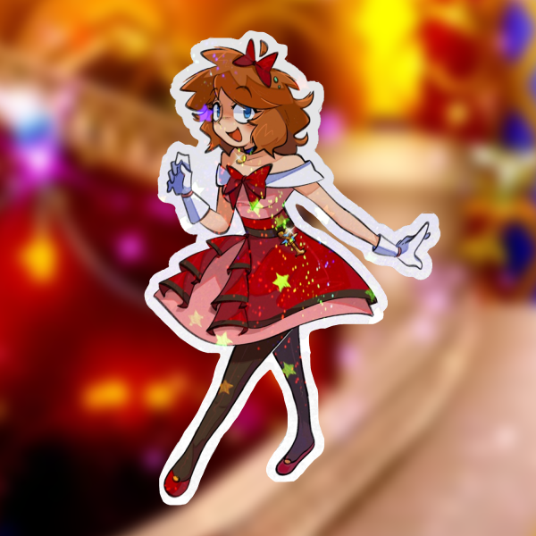 Performer Serena Sticker