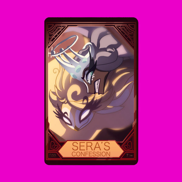 Sera's Confession | Hazbin Fan Card