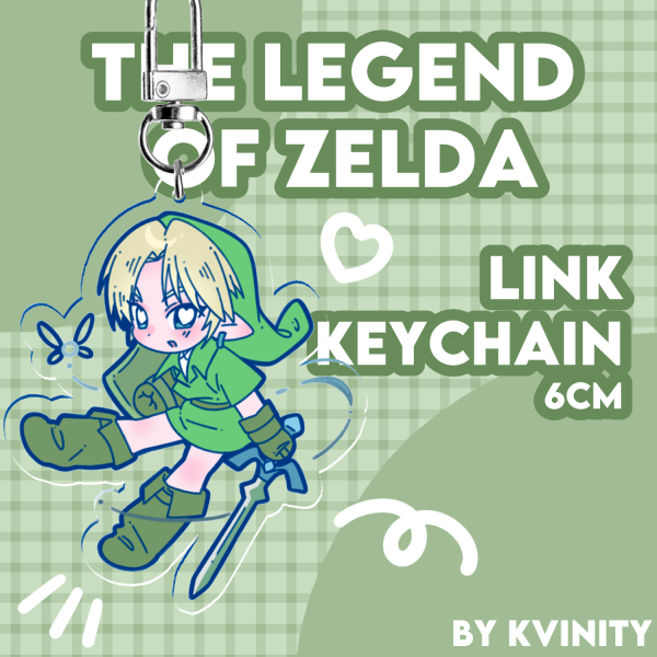 The Legend of Zelda - Link Keychain