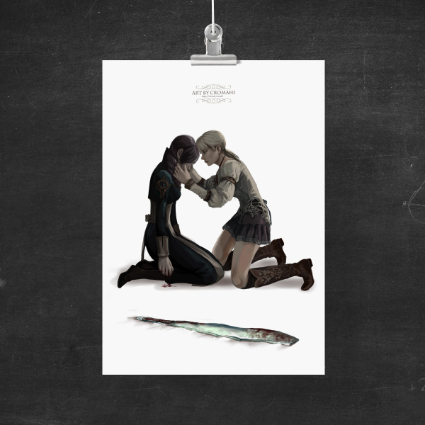 Fiona & Daniella Poster