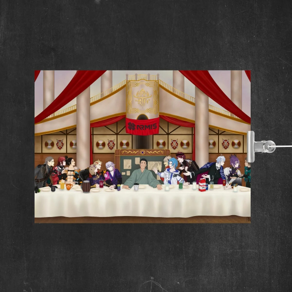 The Final Dinner A4 Poster