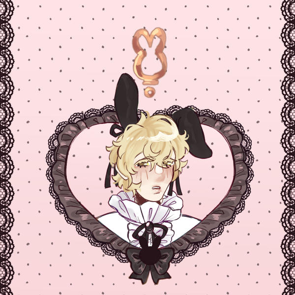 BUNNY LUKA KEYCHAIN !!