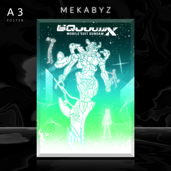 Mobile Suit Gundam: GQuuuuuuX MEKABYZ A3 Poster Print