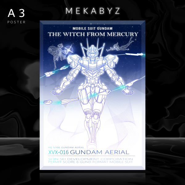 Mobile Suit Gundam: The Witch From Mercury MEKABYZ A3 Poster Print