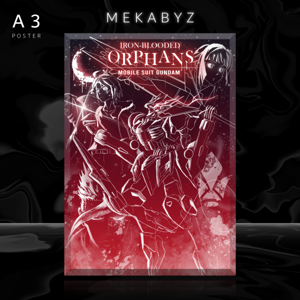 Mobile Suit Gundam: Iron Blooded Orphans MEKABYZ A3 Poster Print