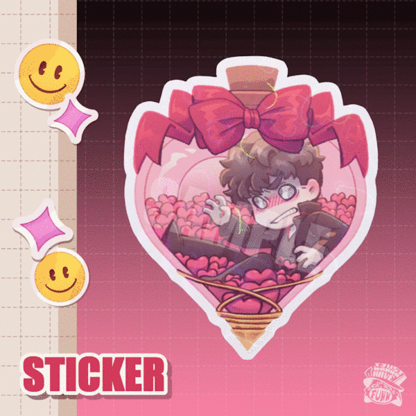 Love Potion Wendell ✦ Die Cut Sticker