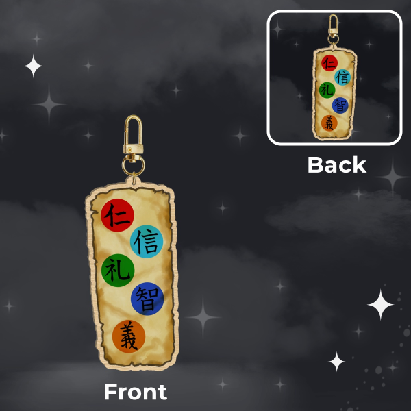 RW / YST Kanji Orb Keycahin