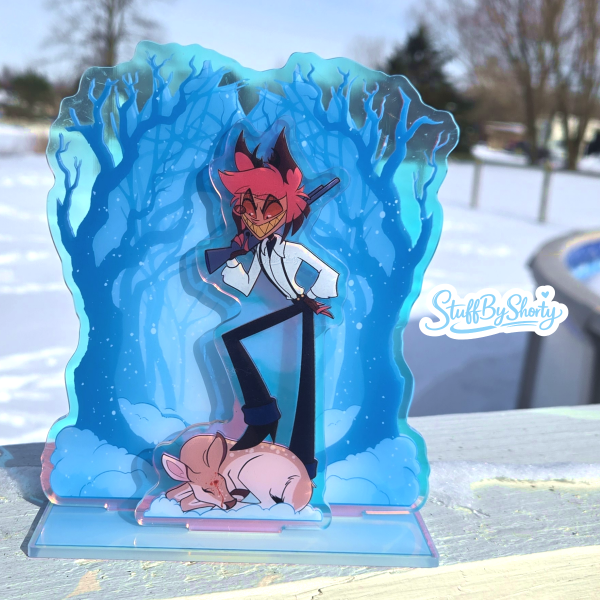 Hazbin Hotel - Winter Alastor Standee