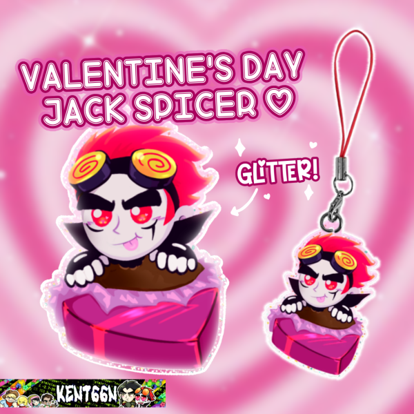 San Valentín Jack Spicer chibi