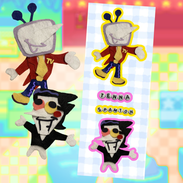 ✂️ Felt Spamtenna Sticker Sheet!