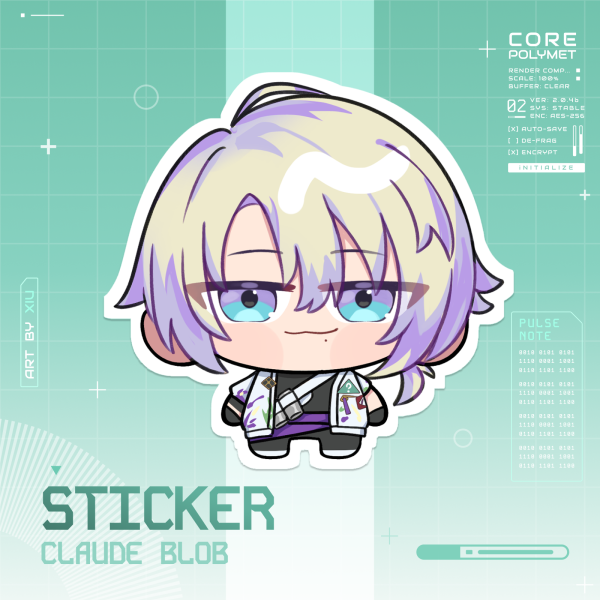 Claude v3 Sticker
