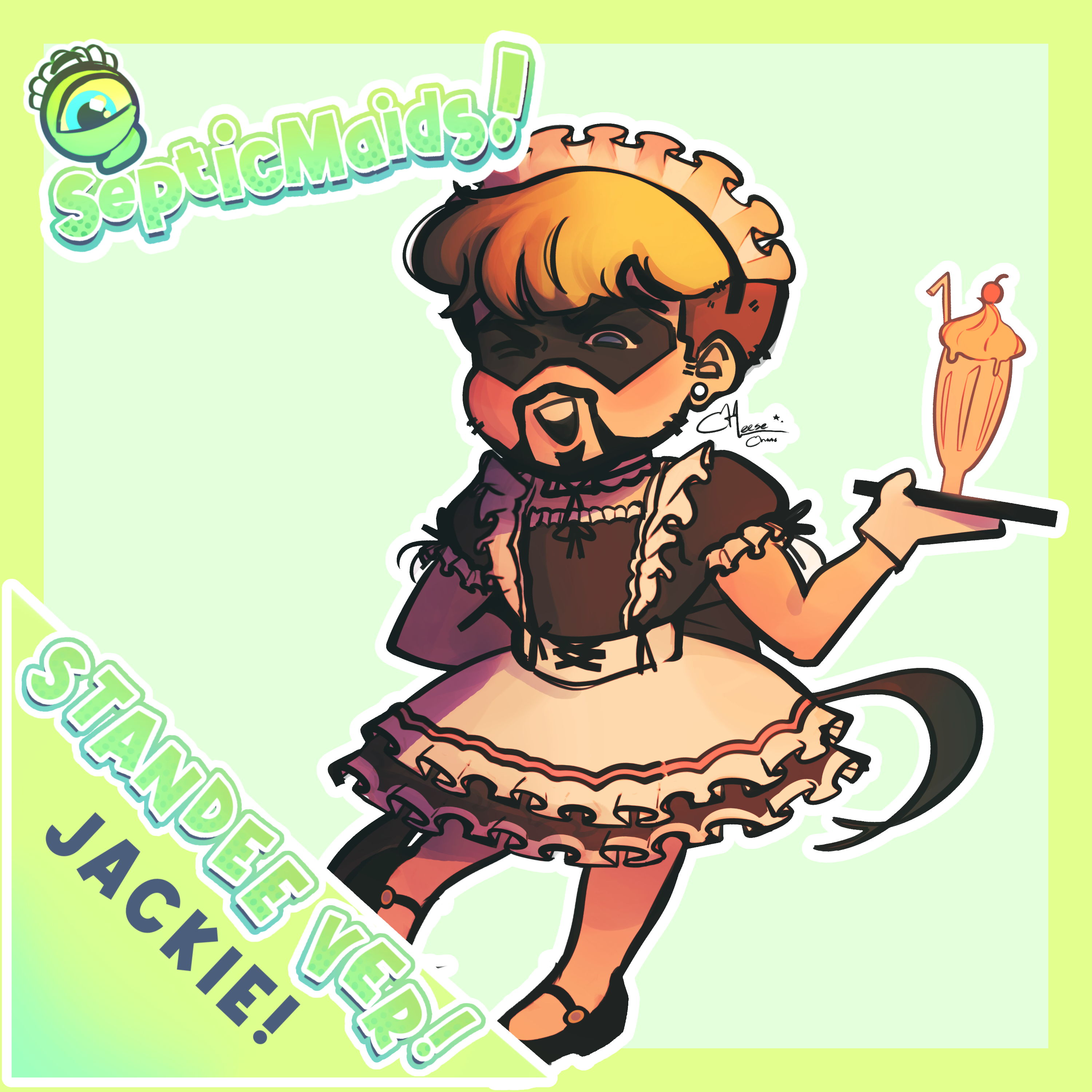 SepticMaids JackieBoyman Standee!