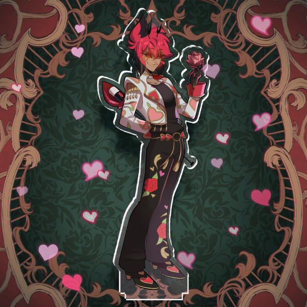 Valentine's Alastor Standee