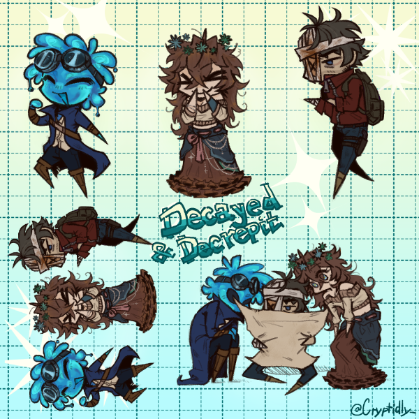 Whimsy Trio Sticker Pack