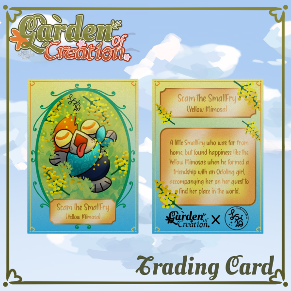 Floral OC Photocard | Scam The Smallfry