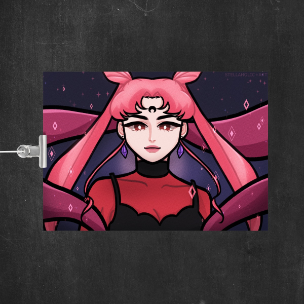 Chibi Usa / Black Lady (Sailor Moon) - A5 Poster Printing