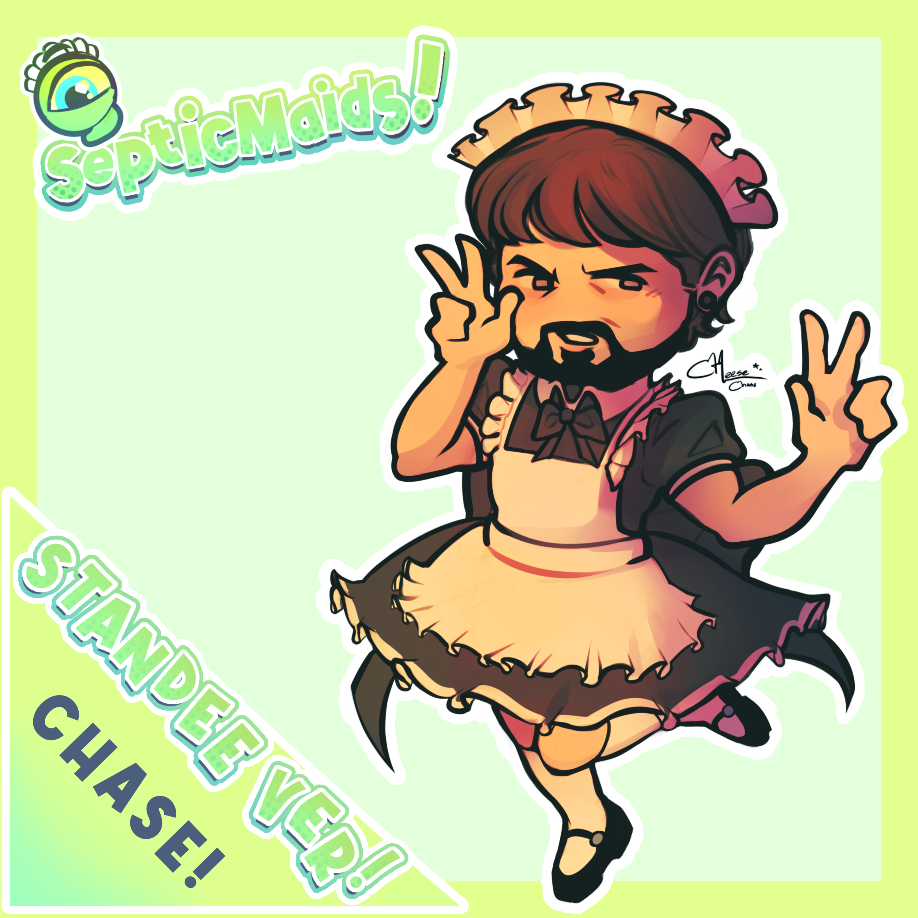 SepticMaids Chase Brody Standee!