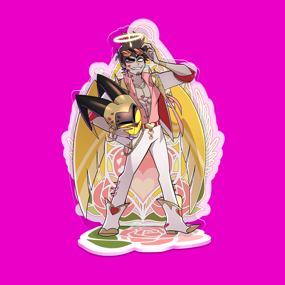 Hazbin Hotel: Valentines day 2026 Adam acrylic standee