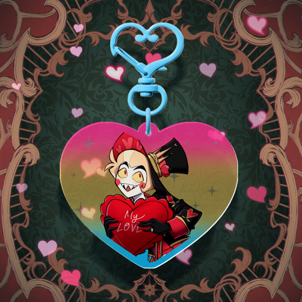Lucifer Valentines Heart Charm